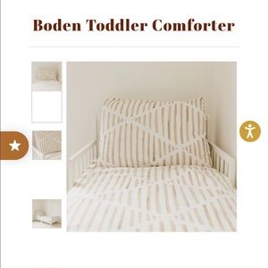 Brand New Loomwell Toddler Bedding